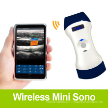 Mini échographie sonde sans fil à double tête